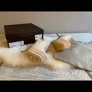 Bottega Veneta Scarpa Pelle S Gommas Size 38.5